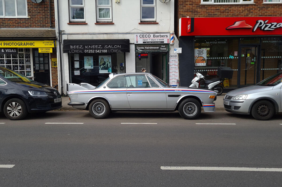 Autocar writers car of 2020 - BMW CSL batmobile