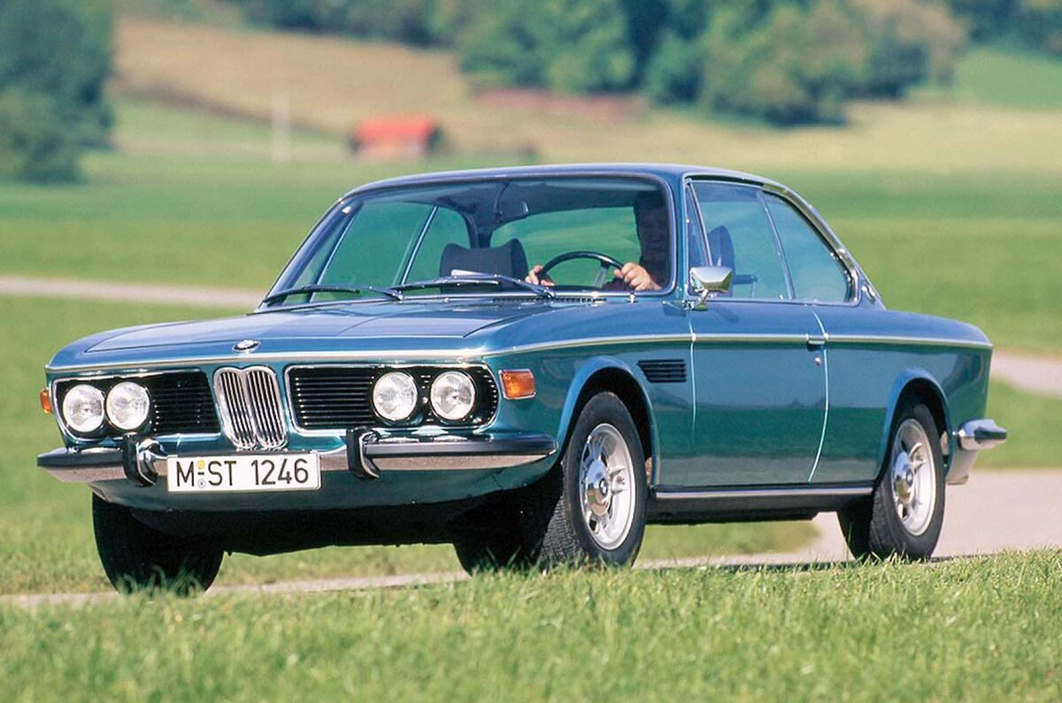 BMW CSL front three quarter