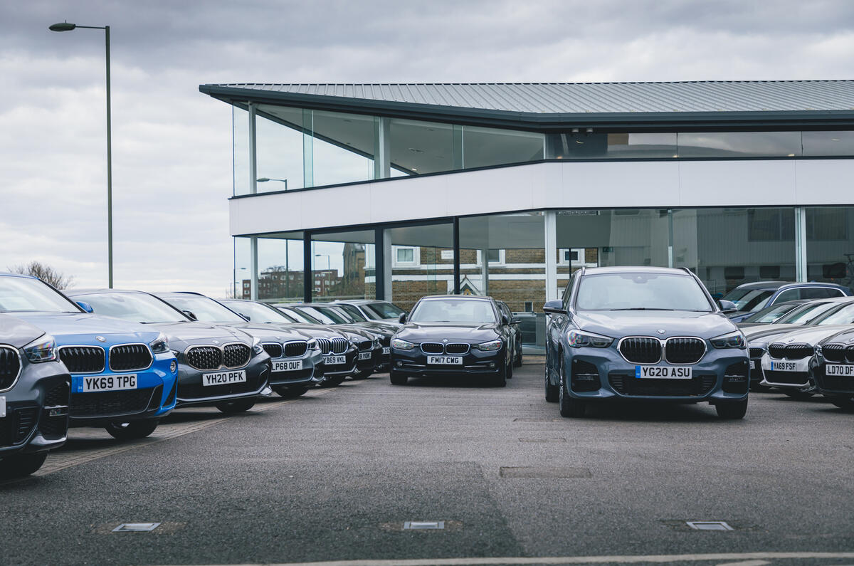 BMW garage