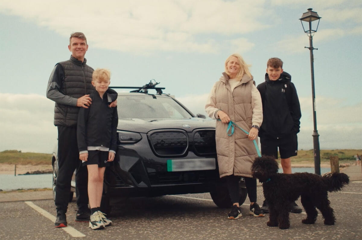 BMW Life In Charge Graeme family portrait