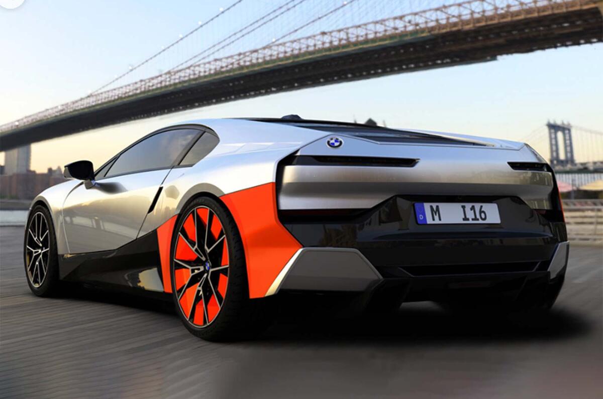 BMW i16 rear left three quarter BMW i16 rear left three quarter