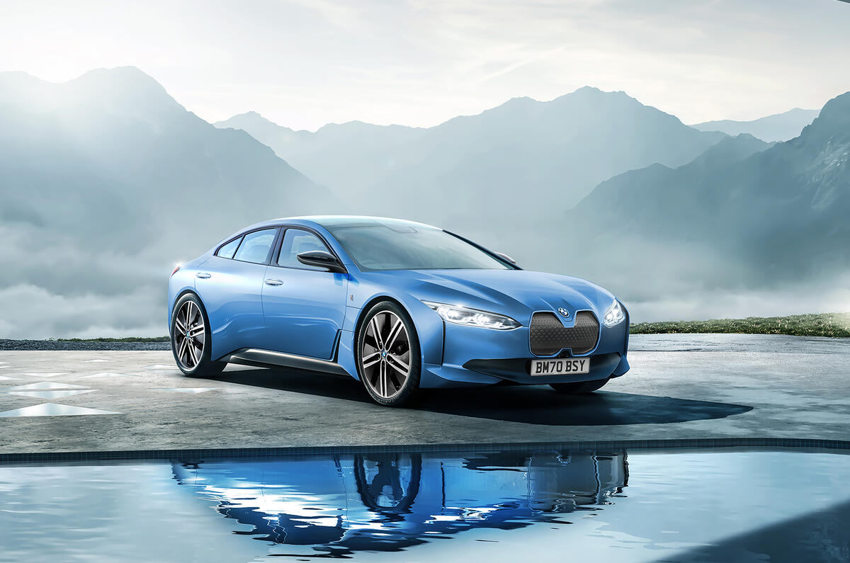 New Bmw I4 Tesla Rivalling Coupe Seen Winter Testing