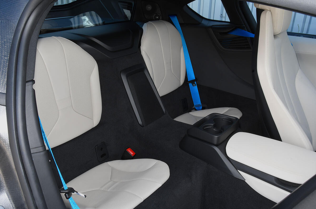 BMW i8 rear seats BMW i8 rear seats