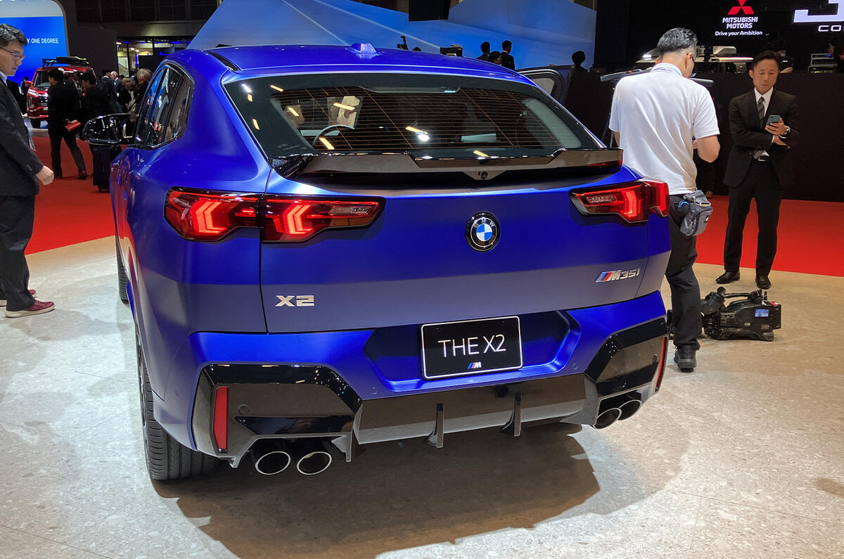 BMW iX2 rear BMW iX2 rear