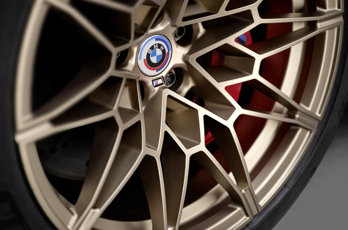 BMW M3 and M4 Jahre gold wheels BMW M3 and M4 Jahre gold wheels 2
