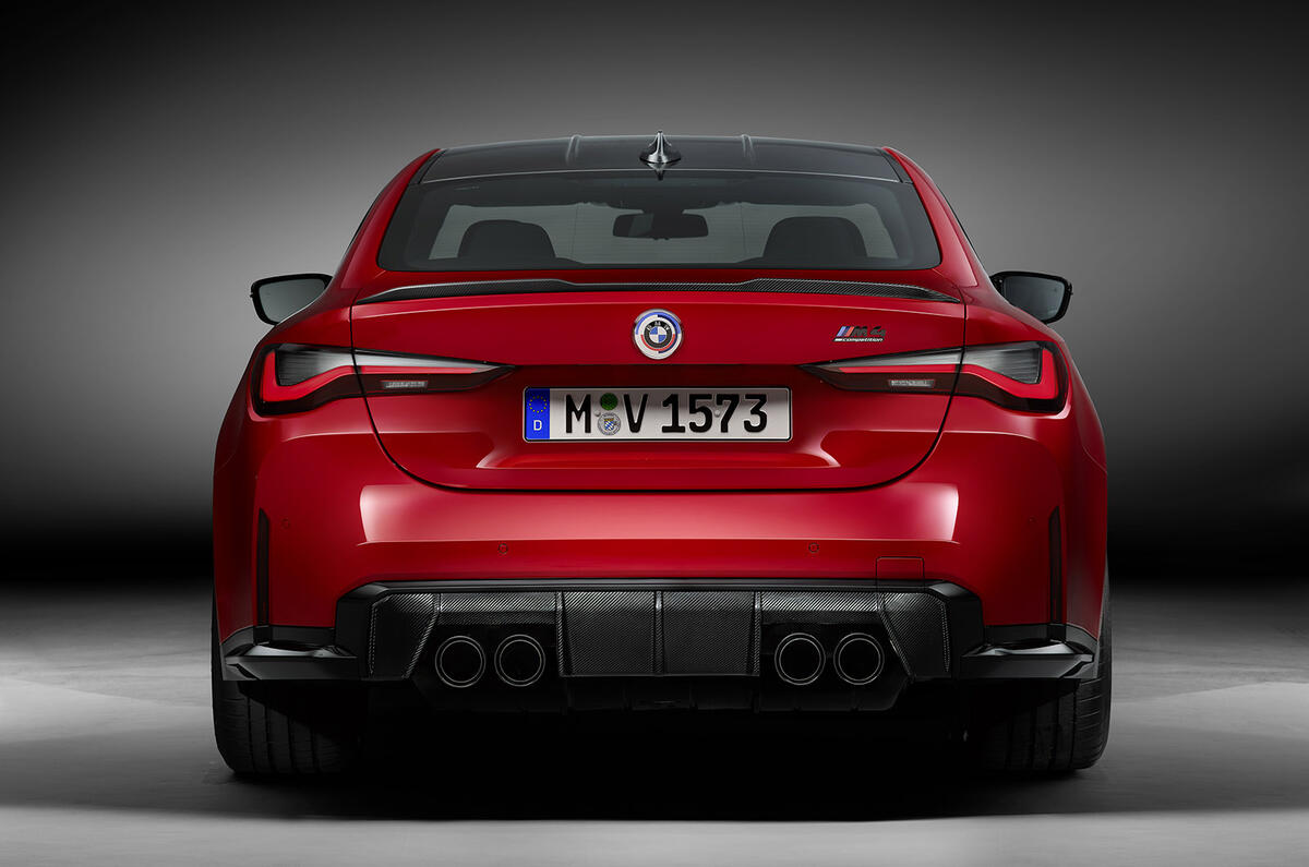BMW Jahre rear end BMW M3 and BMW M4 rear end