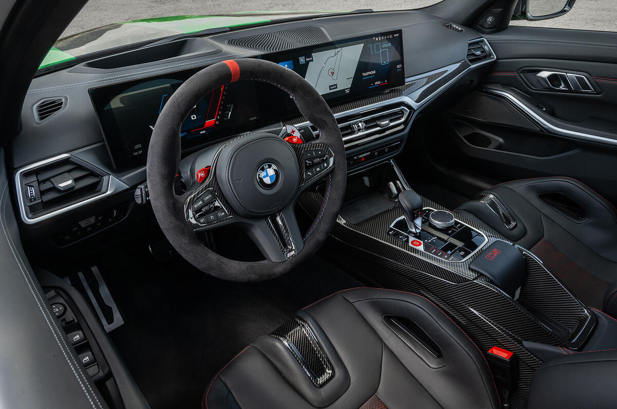 BMW M3 CS interior BMW M3 CS interior