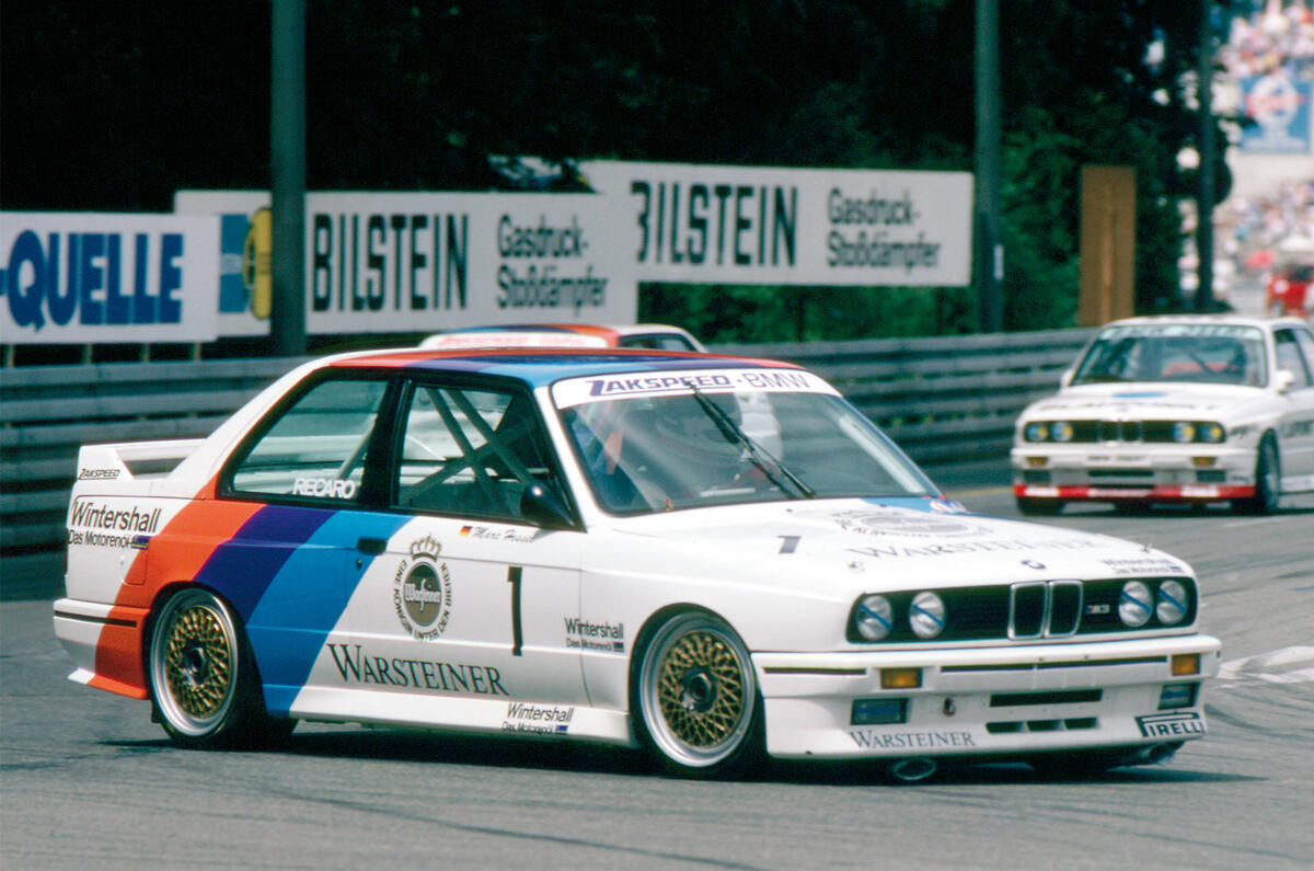 A winner from the start: the BMW M3 sealed championship titles in its first year A winner from the start: the BMW M3 sealed championship titles in its first year