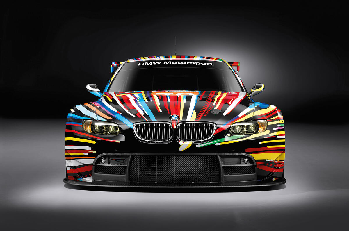 The BMW M3 GTR raced at the 2010 Le Mans 24 Hours The BMW M3 GTR raced at the 2010 Le Mans 24 Hours