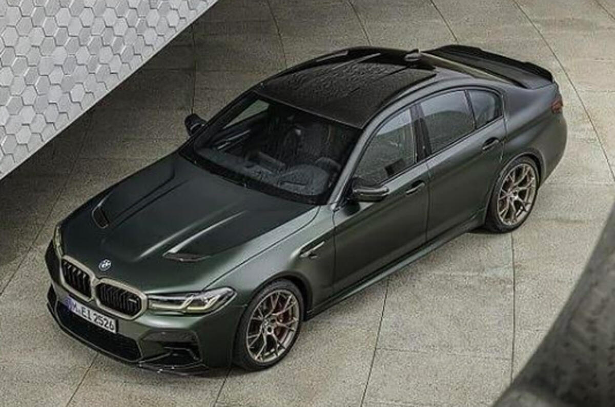 BMW M5 CS leak image18.06