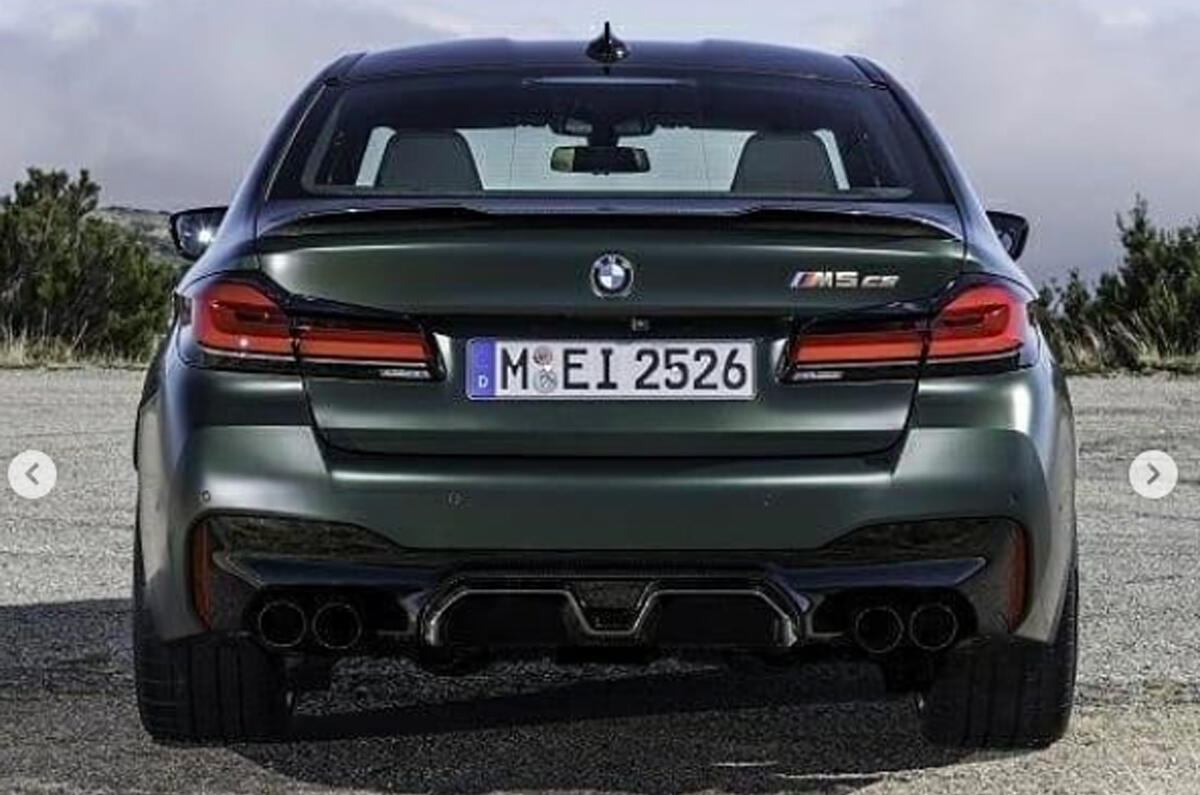 BMW M5 CS leak image18.18