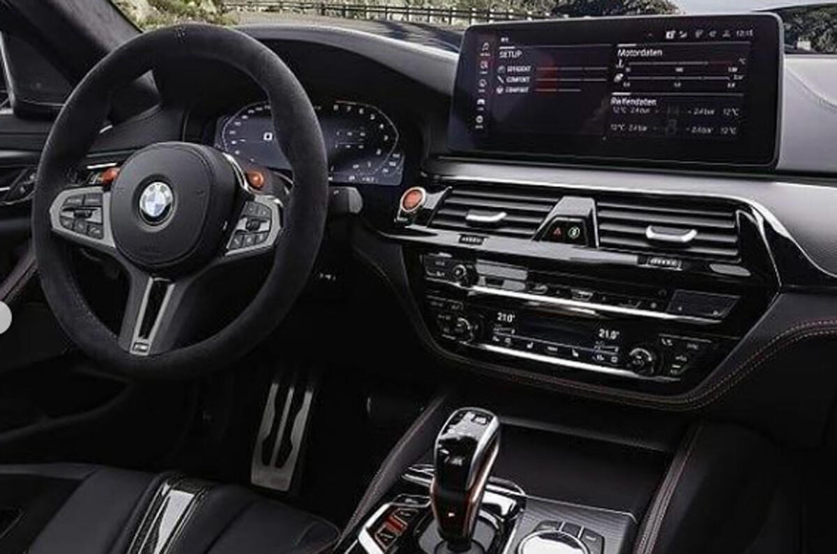 BMW M5 CS leak image18.22 BMW M5 CS leak image18.22