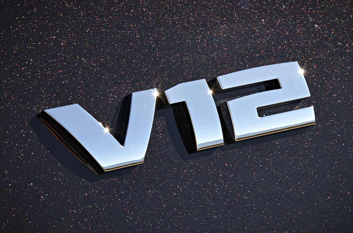 BMW The Final V12 badge BMW The Final V12 badge