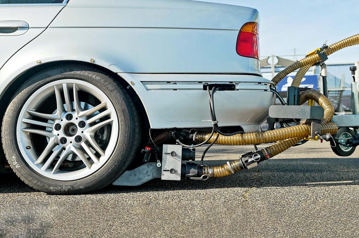 BMW tyre wear