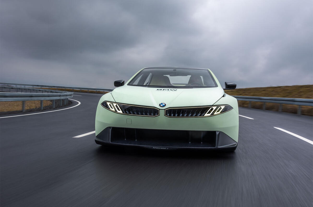 BMW Vision Driving Experience driving 