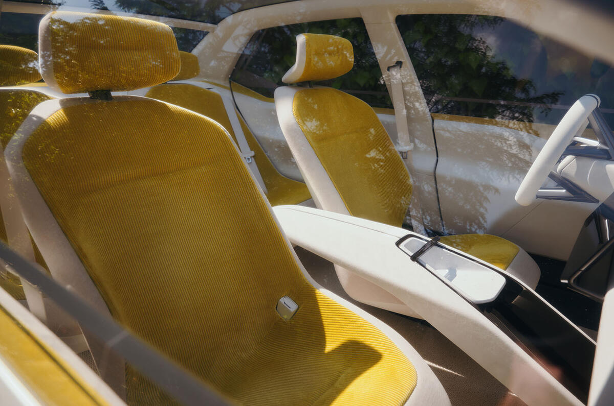 BMW Vision Neue Klasse concept interior seats BMW Vision Neue Klasse concept interior seats