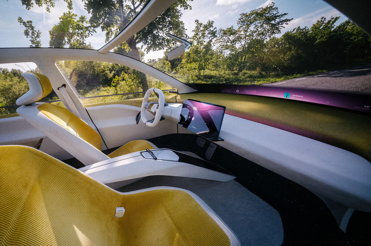 BMW Vision Neue Klasse concept interior BMW Vision Neue Klasse concept interior