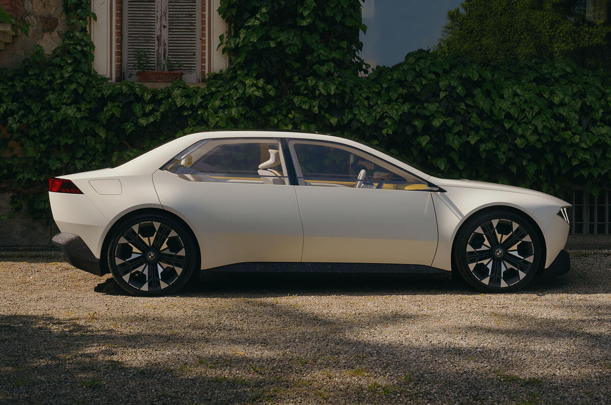 BMW Vision Neue Klasse concept side BMW Vision Neue Klasse concept side