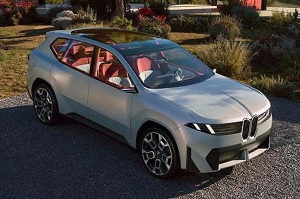 BMW Vision Neue Klasse X concept  front three quarter