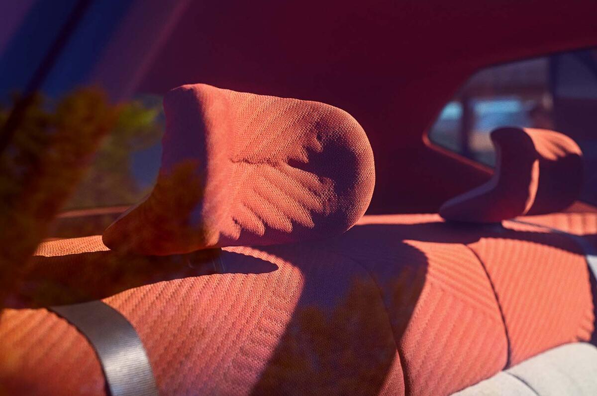 BMW Vision Neue Klasse X concept headrests