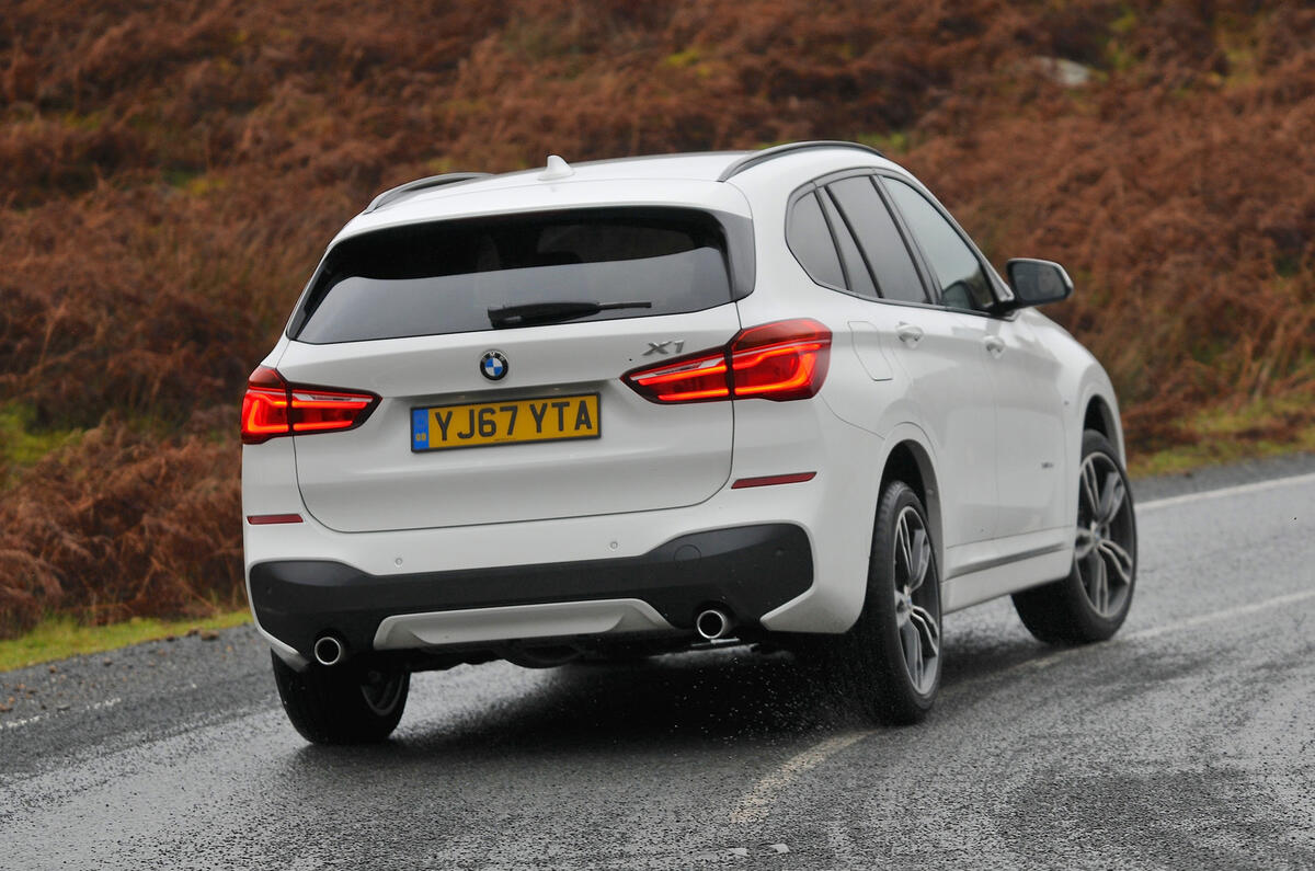 BMW X1 nearly-new buying guide - cornering rear