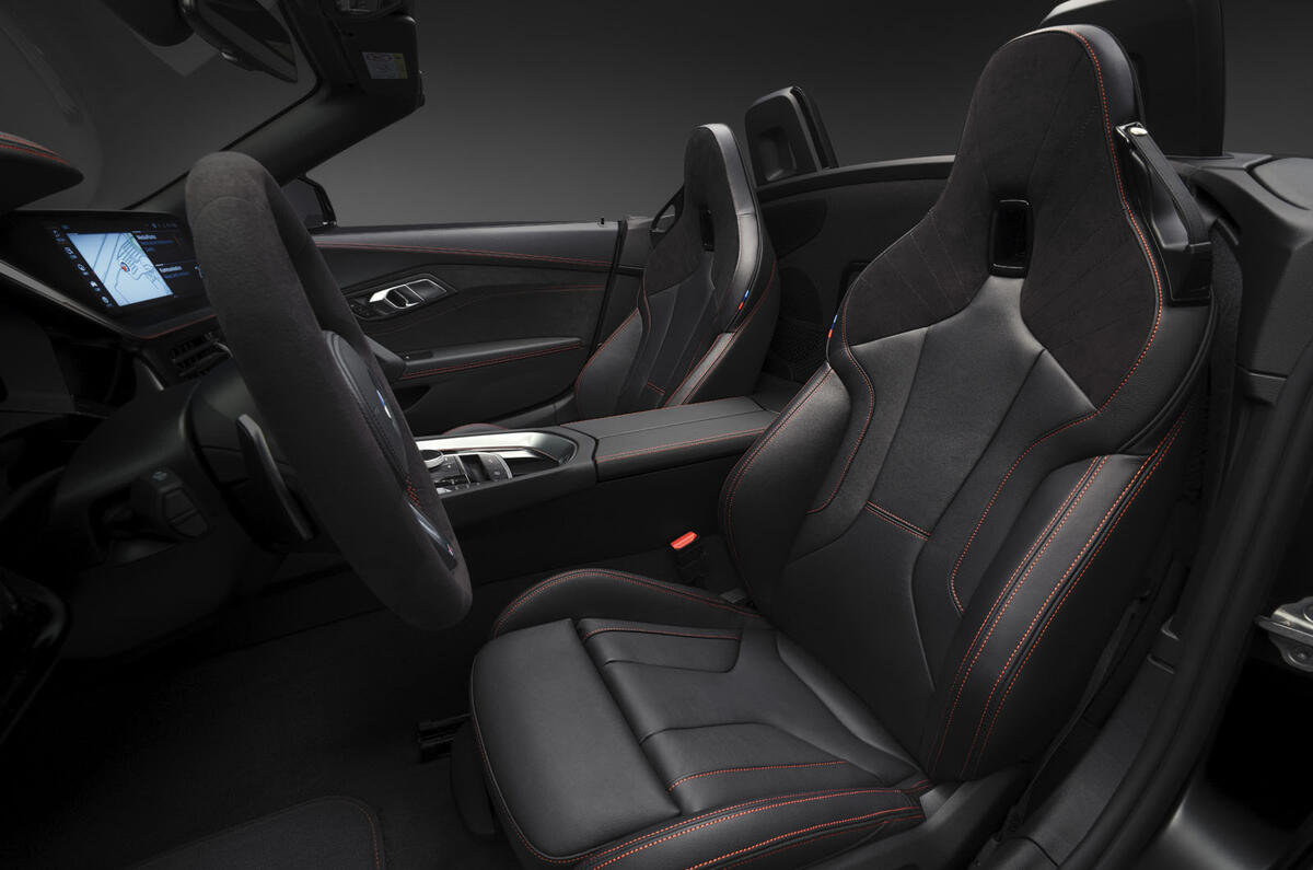 BMW Z4 Final Edition interior