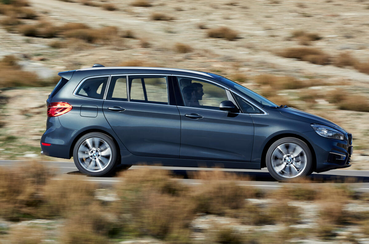 BMW 2 Series Gran Tourer Side Desert