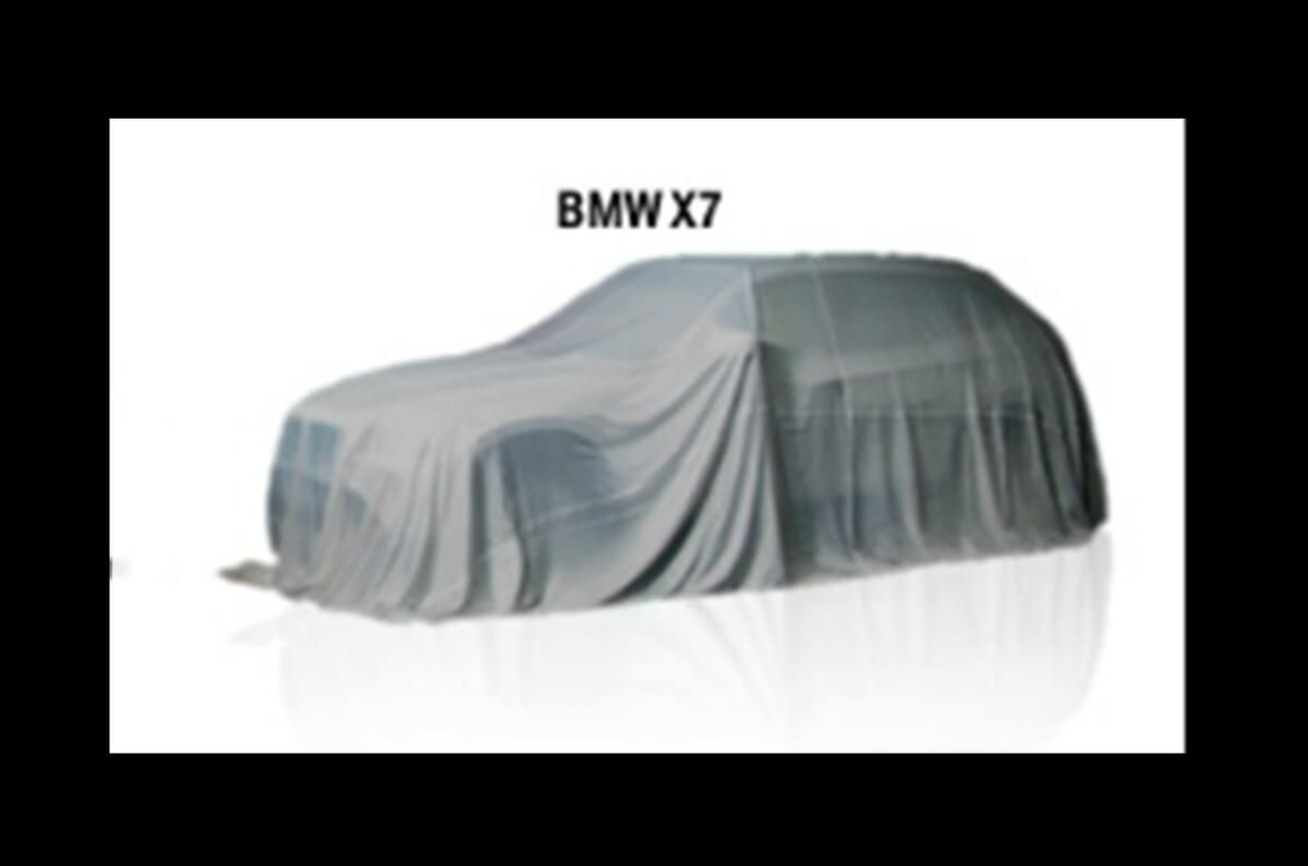 BMW X7 teased