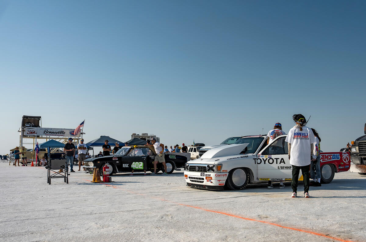 Bonneville Speed Week pick up