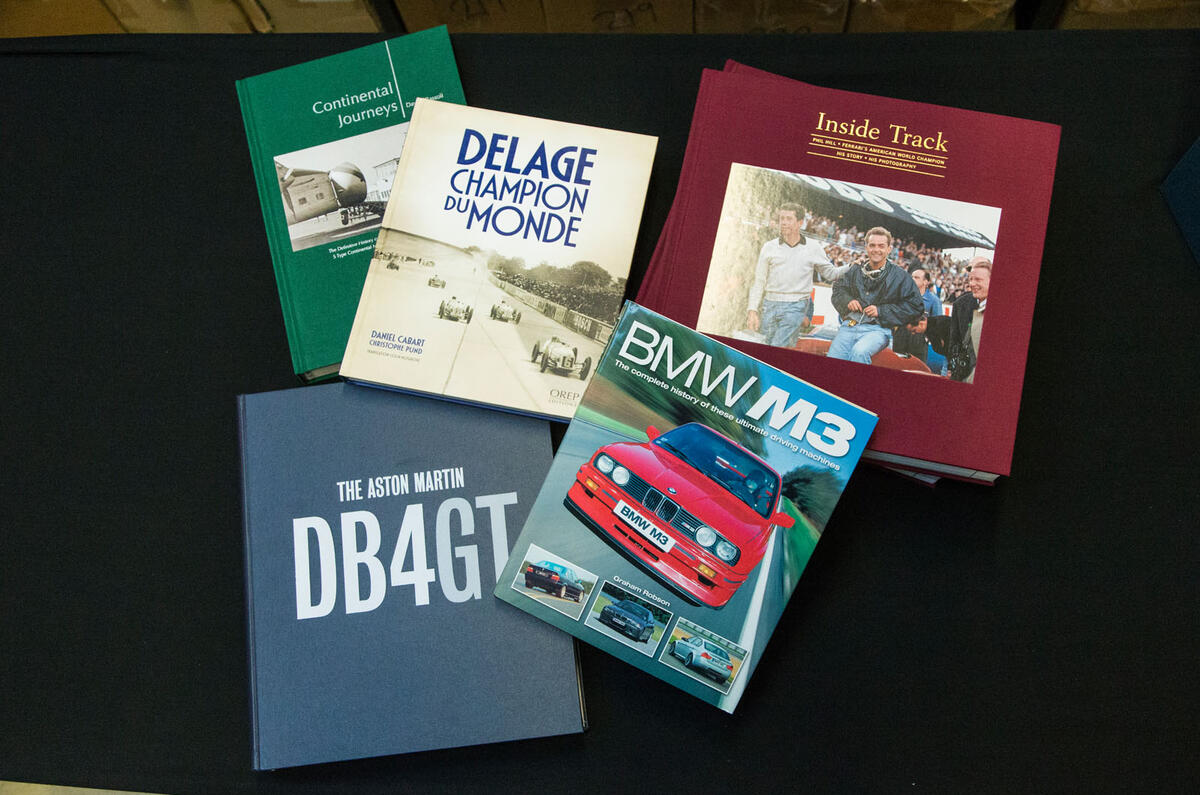 Limited-run motoring books