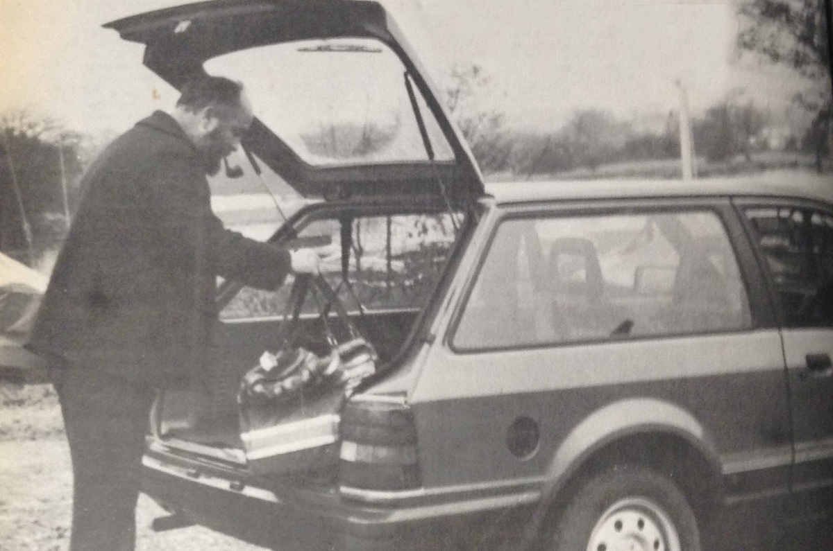 1980 Ford Escort Estate 1.6 L tailgate