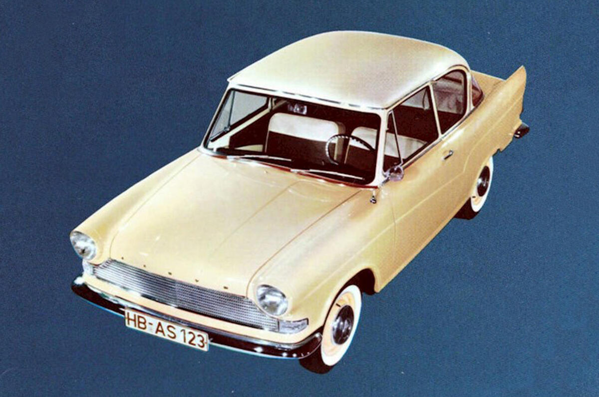 Borgward Lloyd Arabella 1959 front quarter drawing Borgward Lloyd Arabella 1959 front quarter drawing