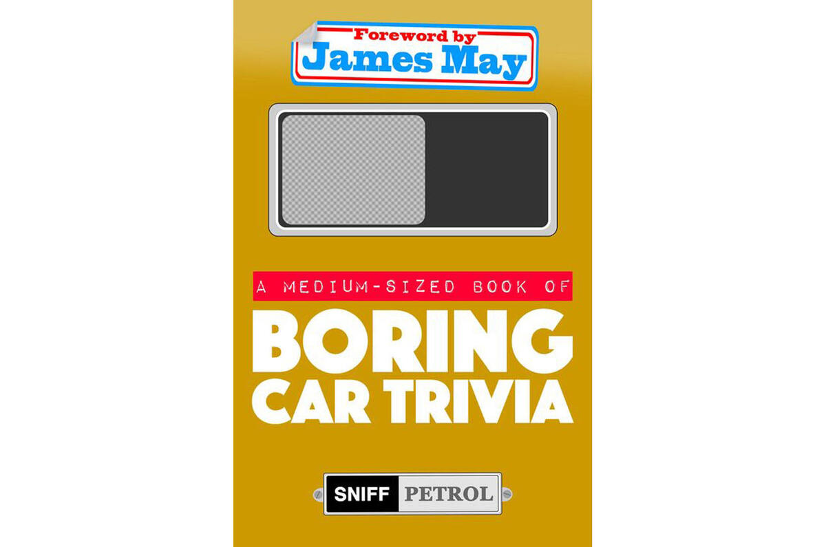 Boring car facts book