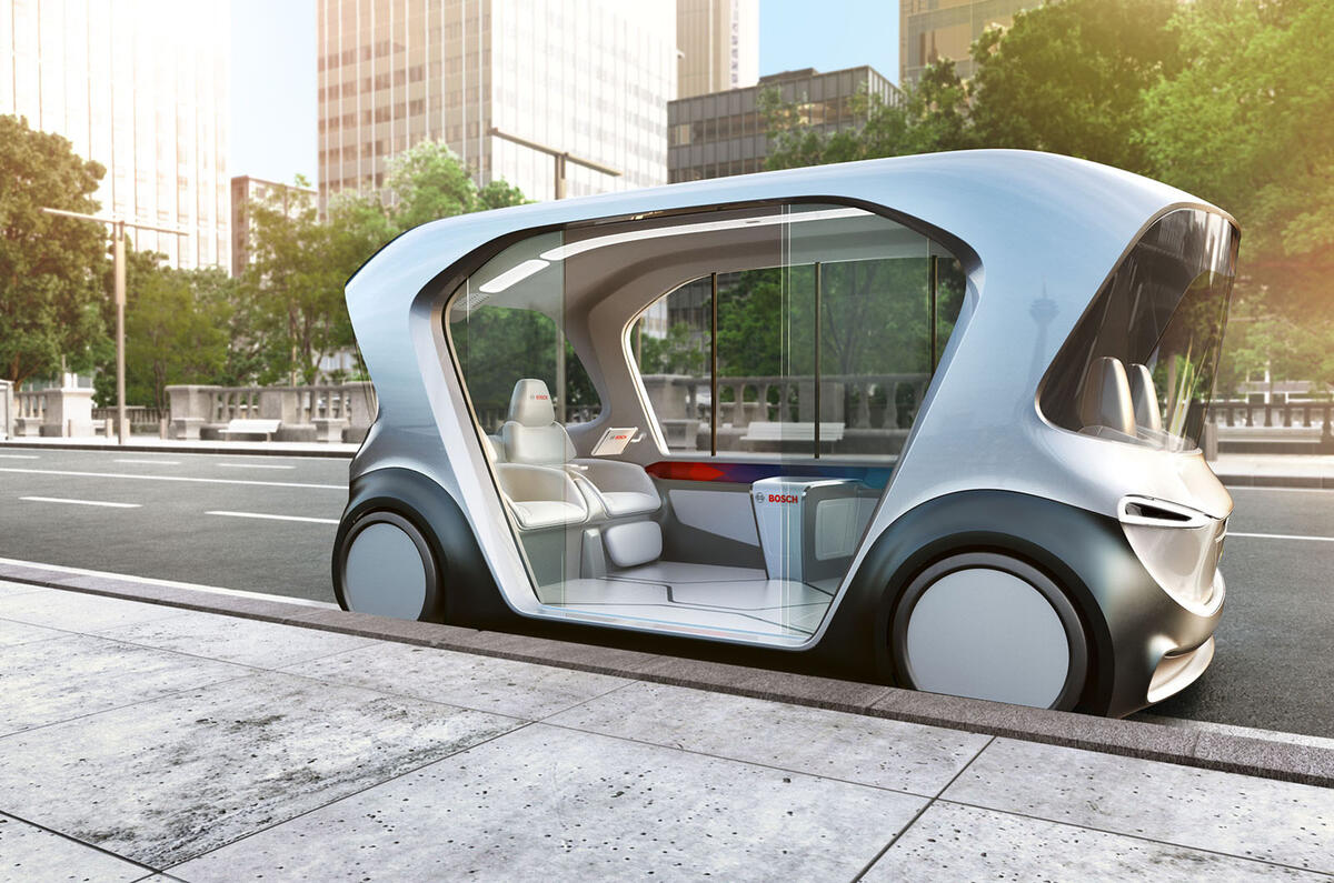Bosch autonomous vehicle