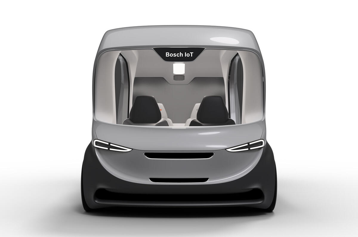 Bosch autonomous vehicle