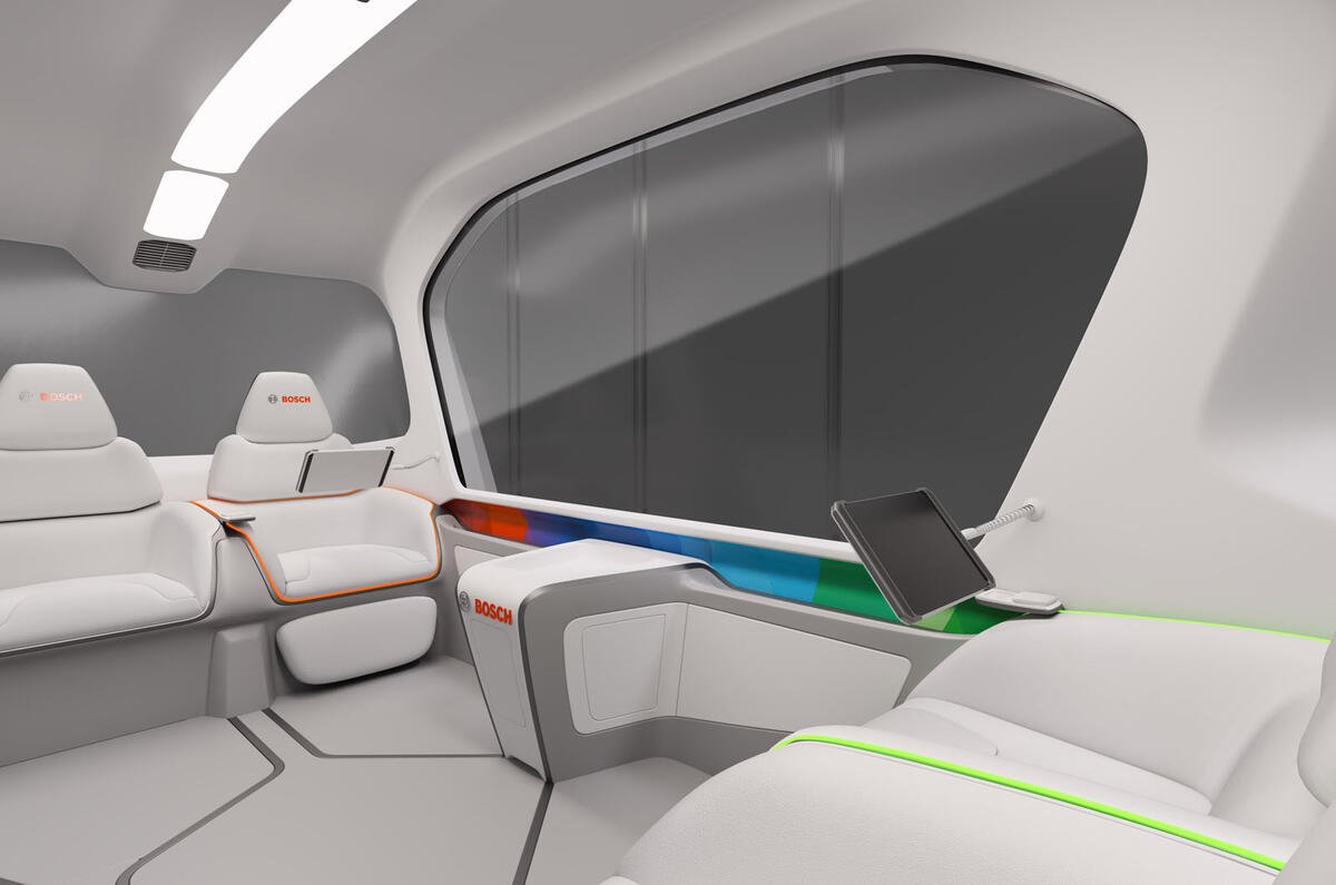 Bosch autonomous vehicle