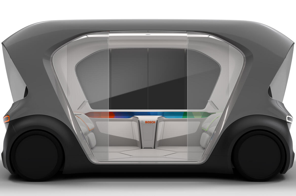 Bosch autonomous vehicle
