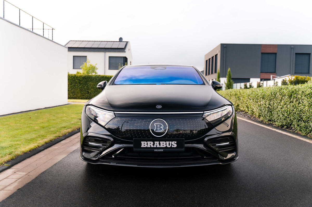 Brabus Mercedes EQS 450 2022 front