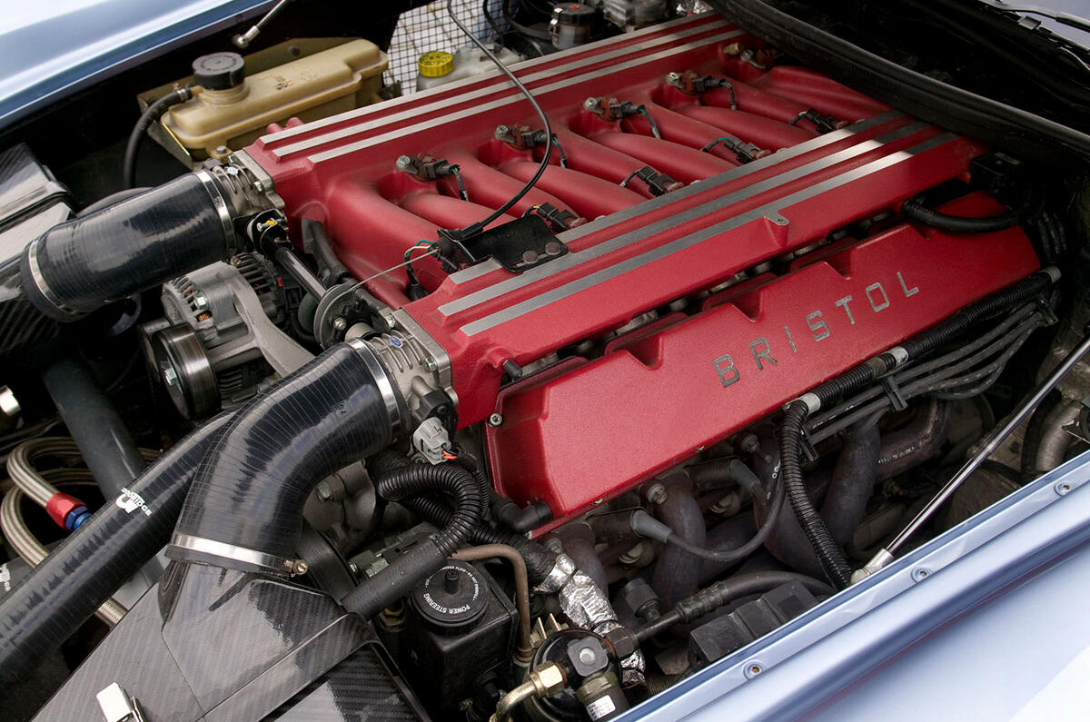 Brisol Fighter engine bay Brisol Fighter engine bay