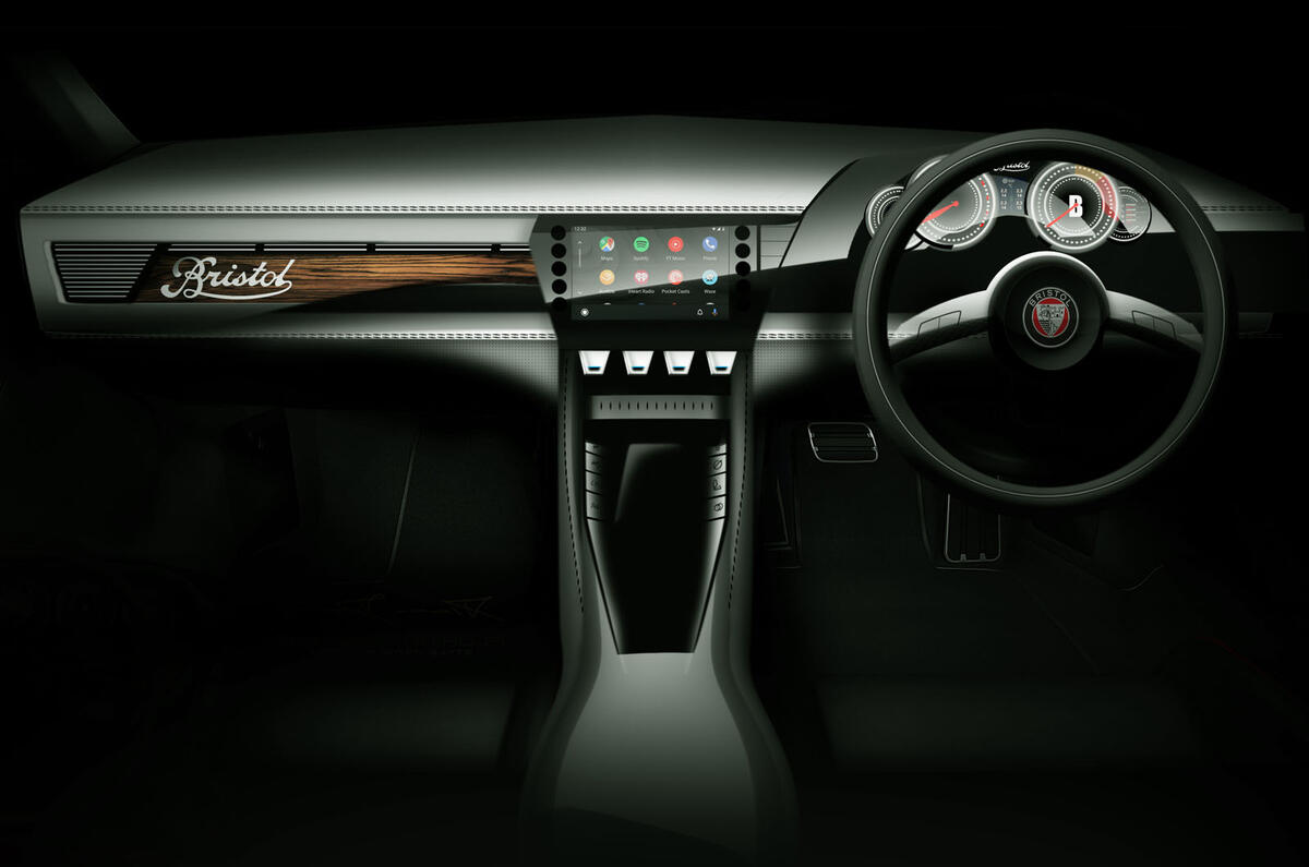Bristol reborn, as imagined by Autocar - interior Bristol reborn, as imagined by Autocar - interior