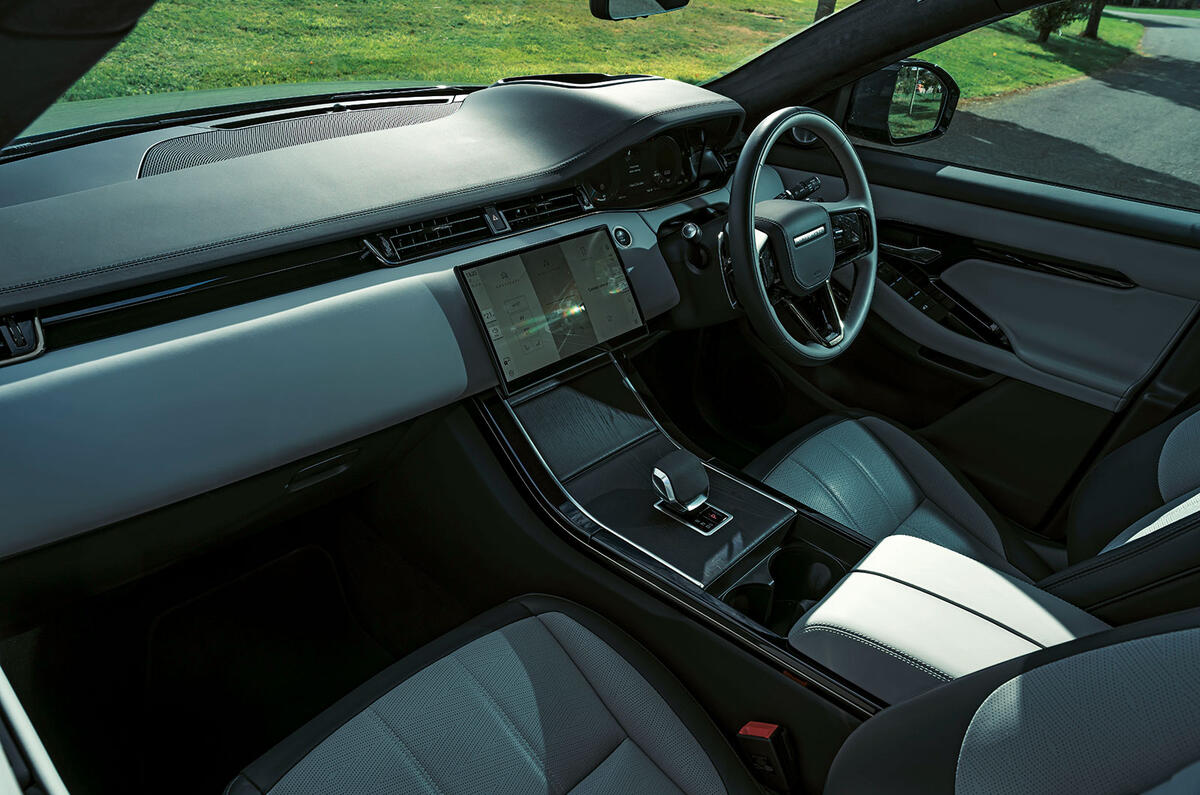 British Made Feature 2024 Evoque dash 68