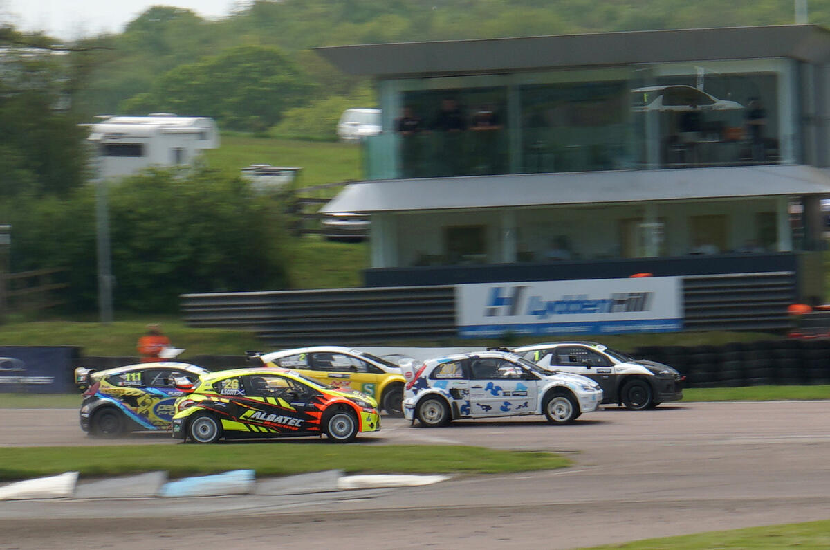 British Rallycross supercars grid British Rallycross supercars grid