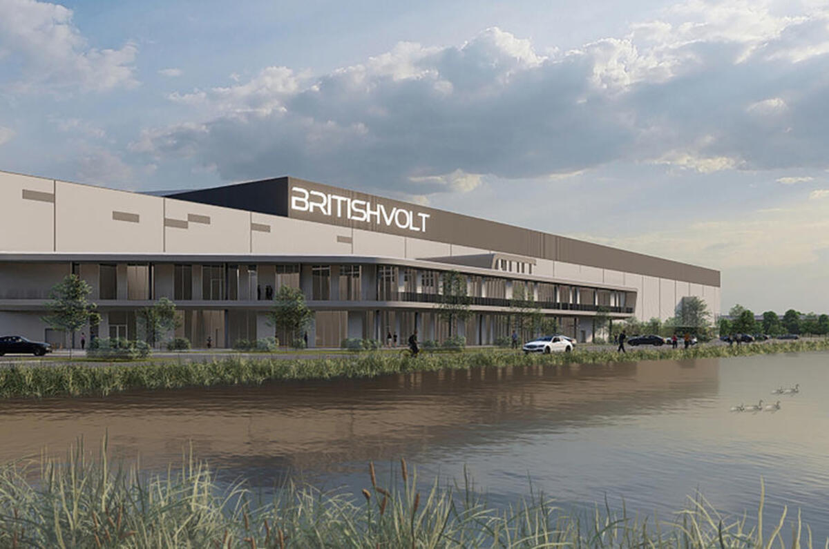 Britishvolt Blyth factory render Britishvolt Blyth factory render