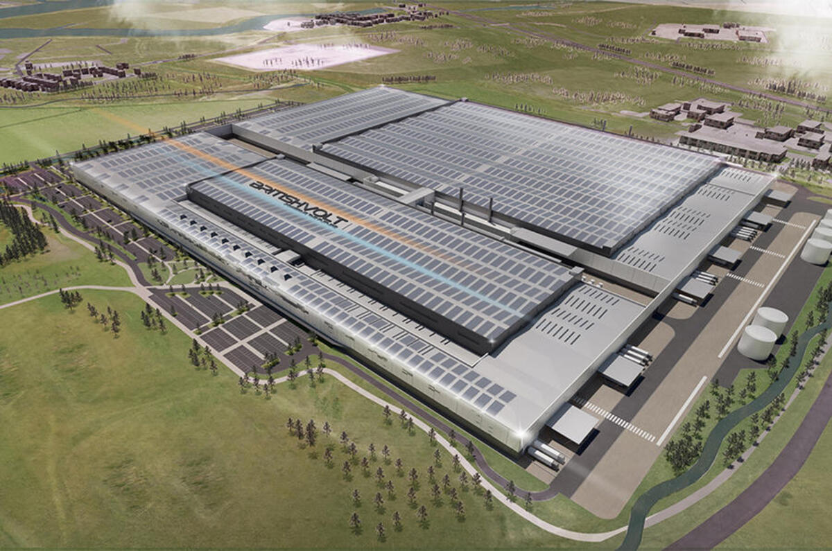 britishvolt factory render above