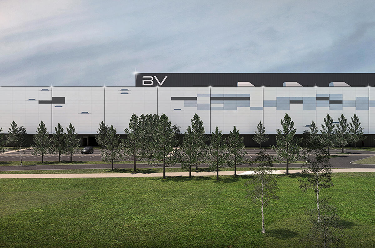 Britishvolt factory render