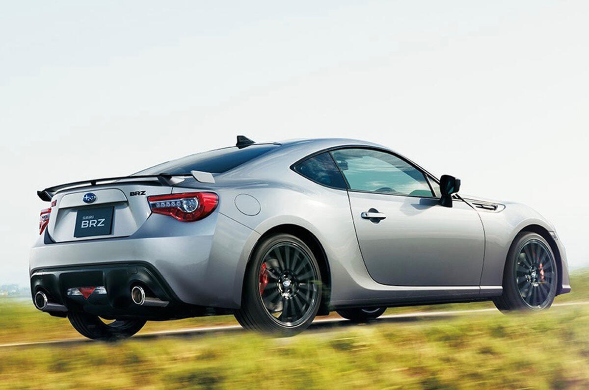 Subaru BRZ facelifted in Japan with new suspension