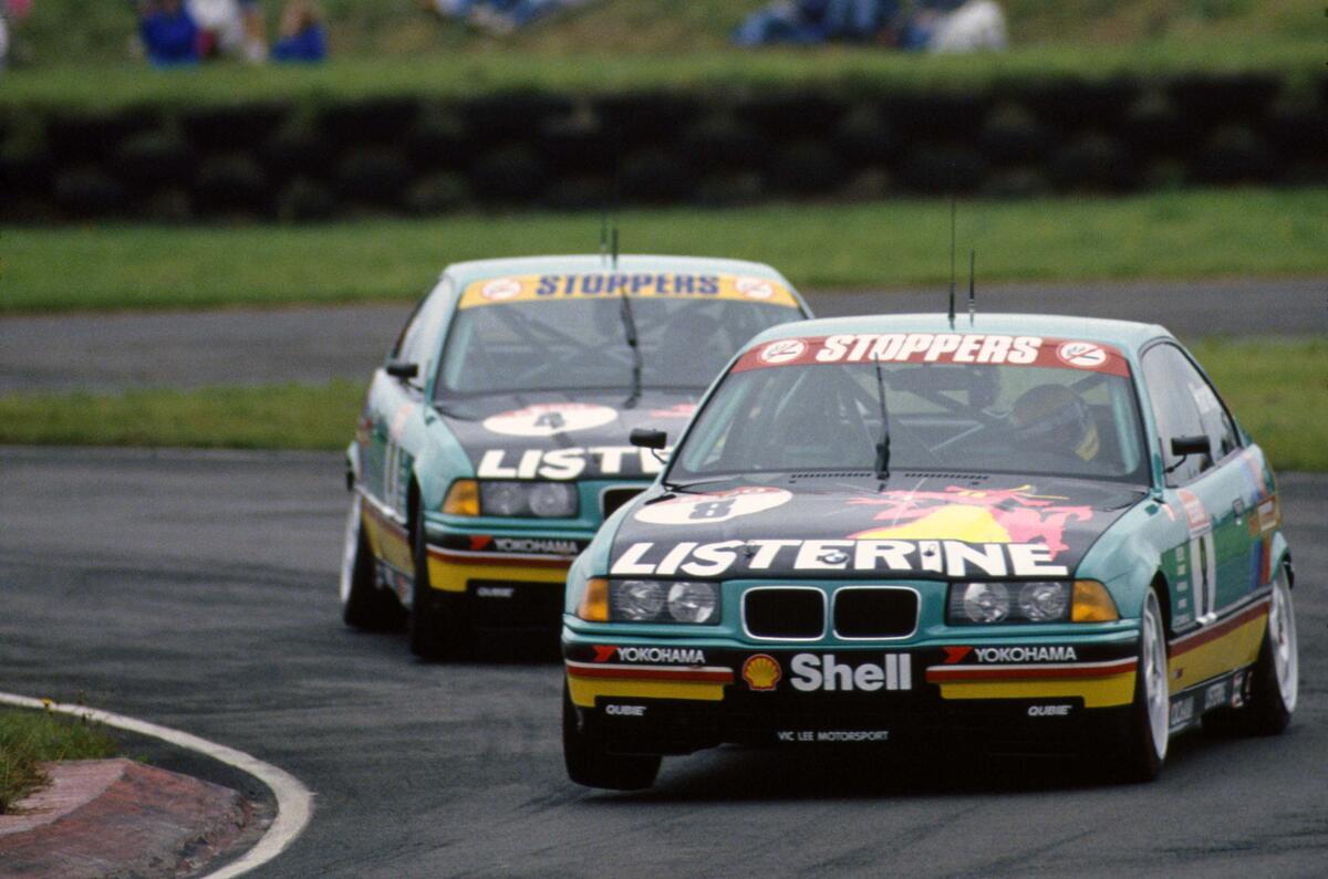 BMW scored six wins in 1992, with Tim Harvey claiming the title after a contentious final round