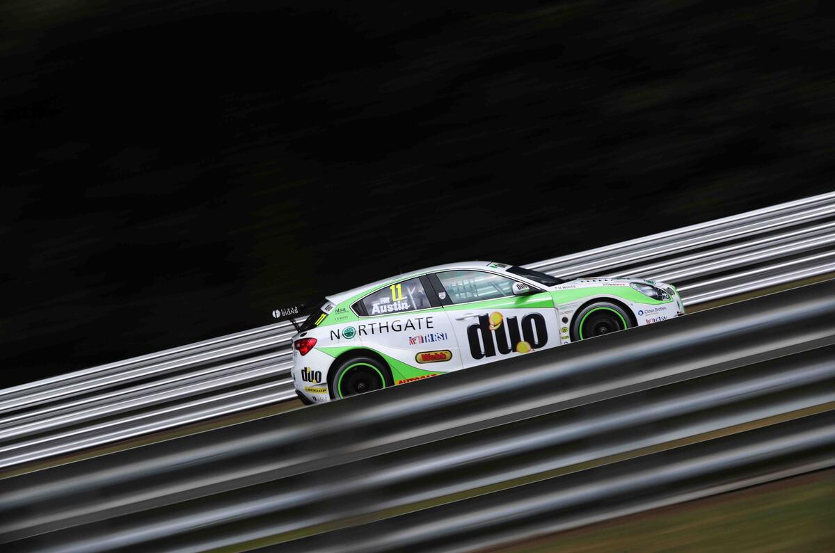 BTCC Rob Austin