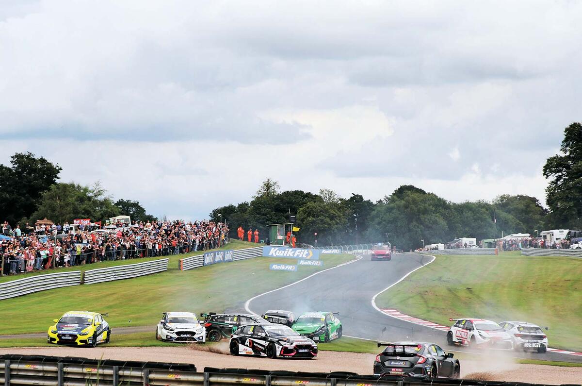 BTCC crash