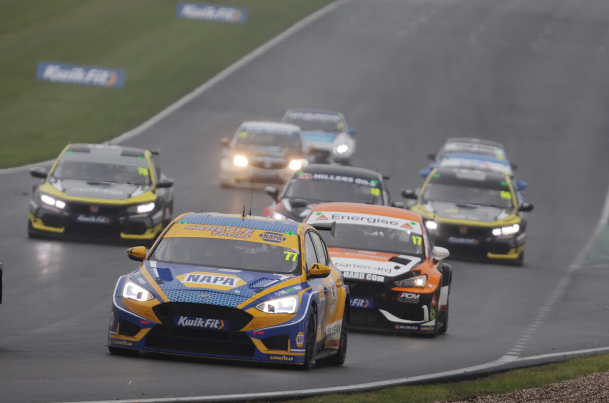 BTCC first race BTCC first race